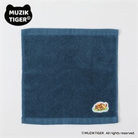MUZIK TIGER 刺繍ハンカチ レディス ESSEME(エシーム) ESM26M061-TS(コイアオ-ﾌﾘｰ)