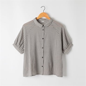 ラグラン丸襟ブラウス レディス Merrish Days(メリッシュ デイズ) DA261LJ365(アイボリー-M)