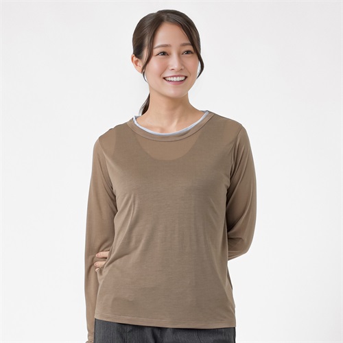 シアーインナー レディス ESSEME(エシーム) ESM26J046-TS(チャ-M)