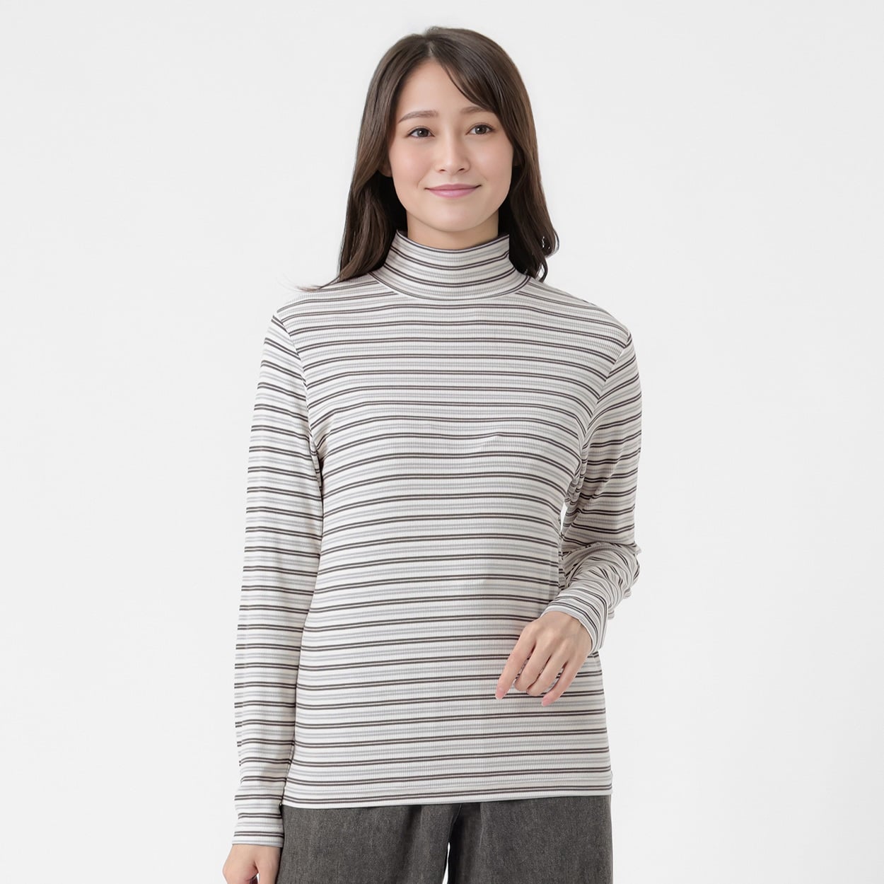 モイストマルチボーダーインナー レディス ESSEME(エシーム) AE262HY386J(シロ-L)