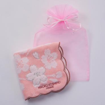 ヒロココシノタオルハンカチ 桜モチーフ レディス | イオンスタイル