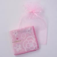 クレイサスタオルハンカチ 桜モチーフ レディス(ピンク-フリー)