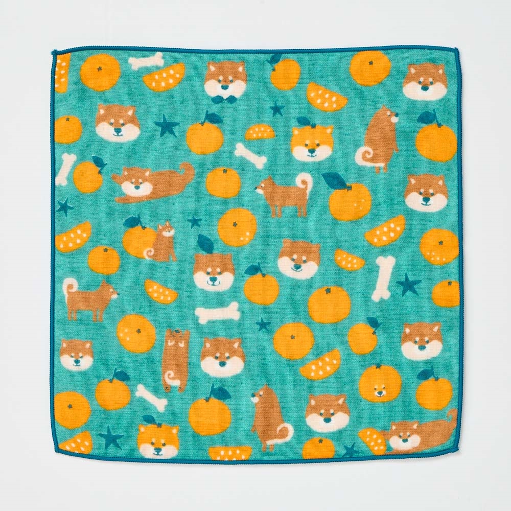 専用♥特価❤みかん❤ニット×レア６重ガーゼ⭐大判ハンドタオル❤ボンボンフレンズ☆ 専用♥特価❤みかん❤ニット×レア6重ガーゼ⭐大判ハンドタオル