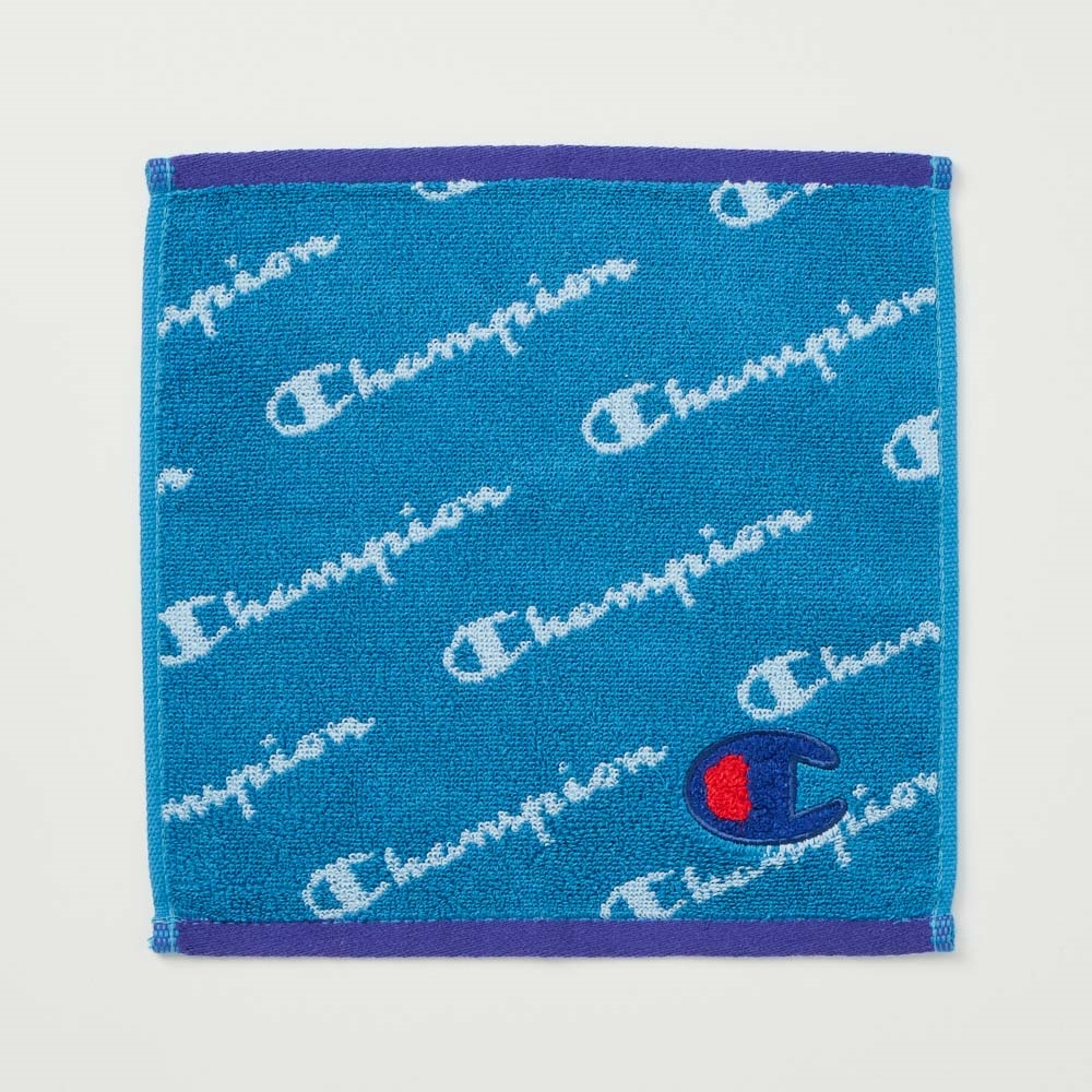Champion(チャンピオン) ユースロゴハンカチ(アオ-フリー)