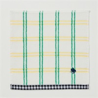 POLO BCS タオルハンカチ格子チェック(ウスクロ-フリー)