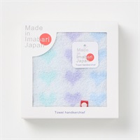 今治 箱入りハンカチ(Ａアオ-フリー)