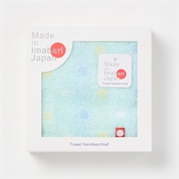 今治 箱入りハンカチ(Ａウスアオ-フリー)