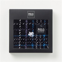 POLO BCS 紳士箱入りハンカチ(Ａクロ-フリー)