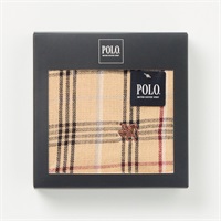 POLO BCS 紳士箱入りハンカチ(Ａウスチャ-フリー)