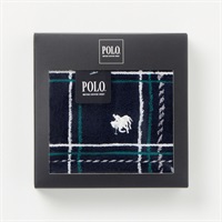 POLO BCS 紳士箱入りハンカチ(コイアオ-フリー)