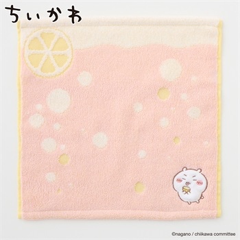 ちいかわタオルすっぱ(ウスアカ-フリー)