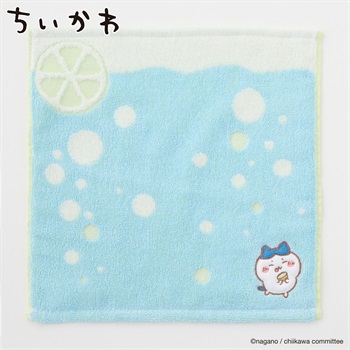 ちいかわタオルすっぱ(アオ-フリー)
