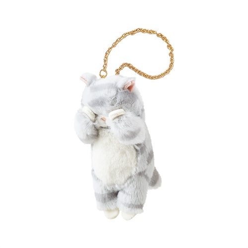 くびねっこ 猫マスコット(サバトラ-フリー)