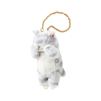 くびねっこ 猫マスコット(サバトラ-フリー)