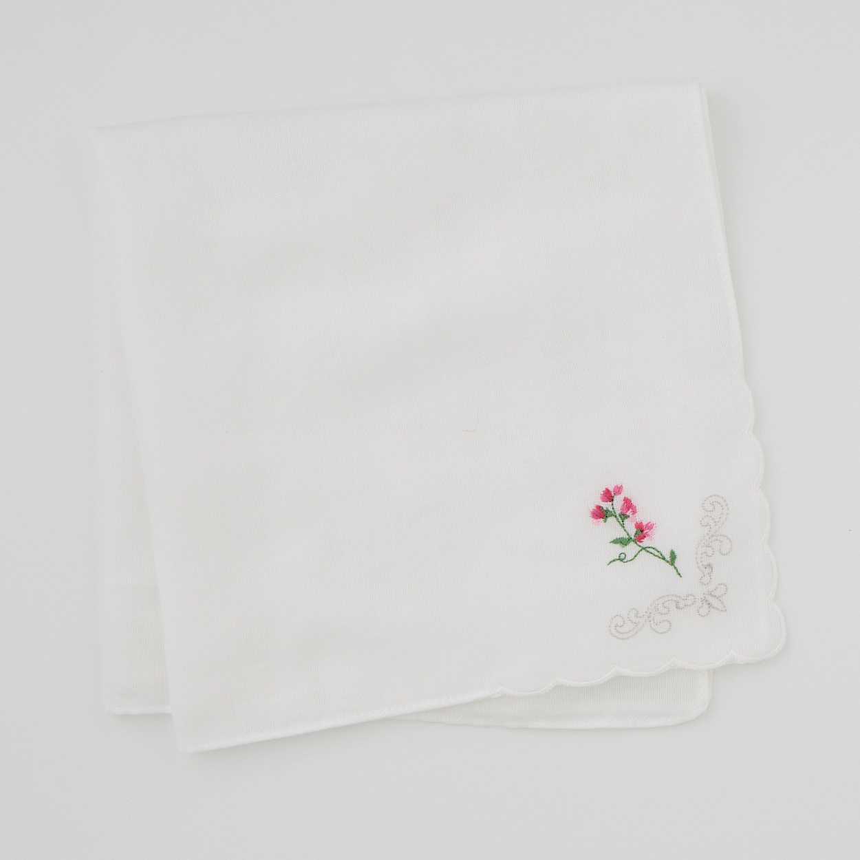 日比谷花壇誕生花ガーゼハンカチ | イオンスタイルオンライン 衣料品