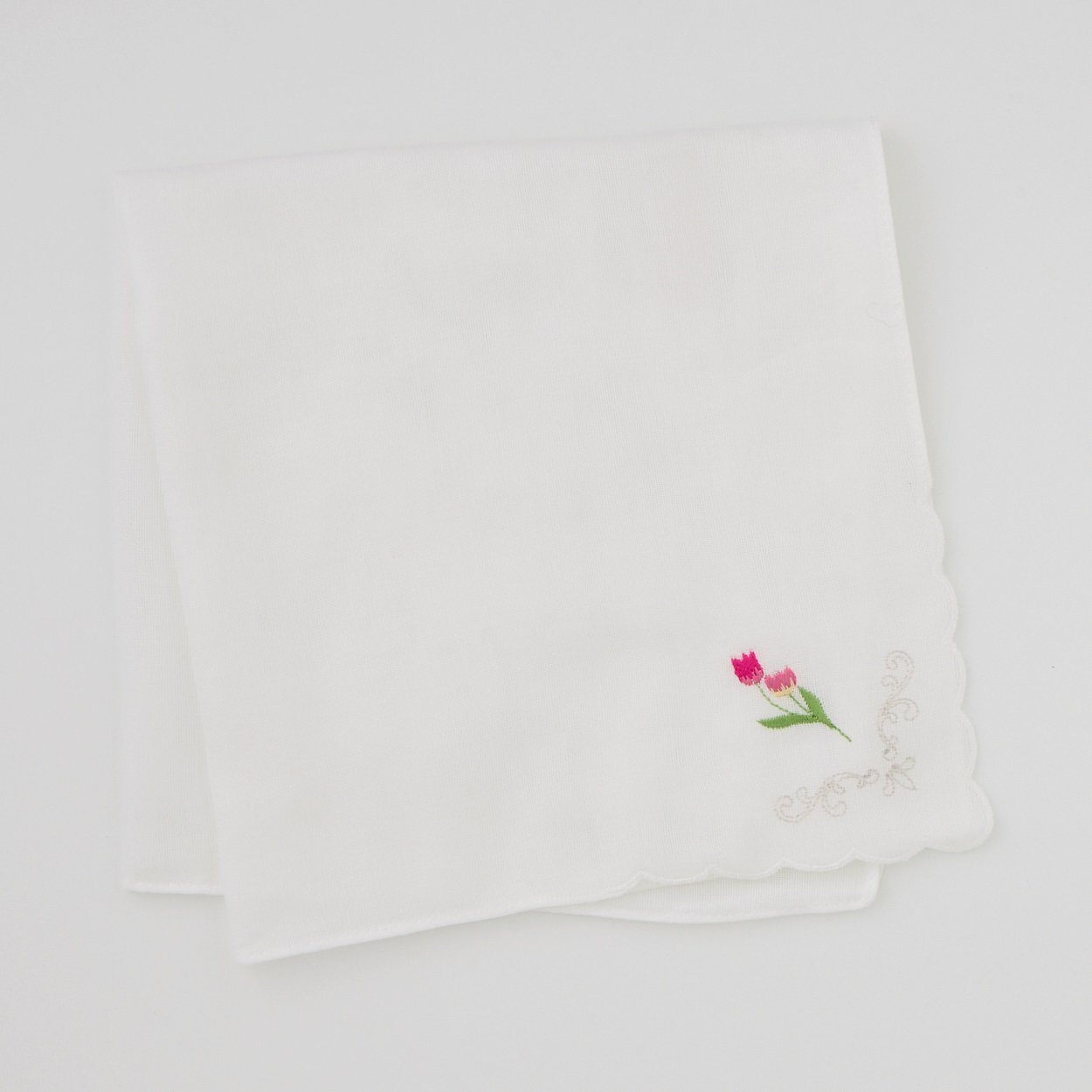 日比谷花壇誕生花ガーゼハンカチ | イオンスタイルオンライン 衣料品