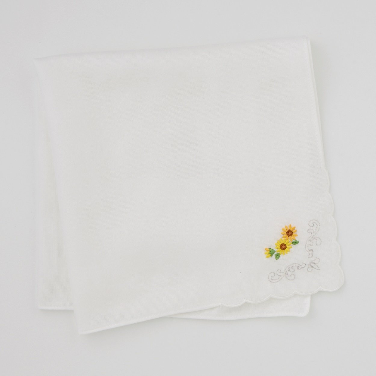 日比谷花壇誕生花ガーゼハンカチ | イオンスタイルオンライン 衣料品