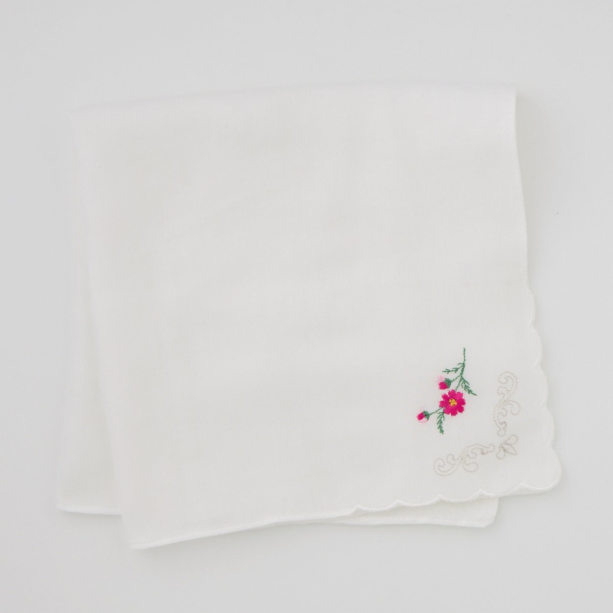 日比谷花壇誕生花ガーゼハンカチ | イオンスタイルオンライン 衣料品