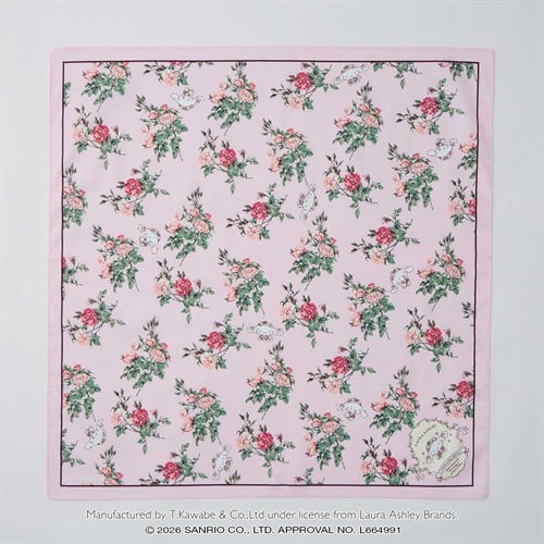 Laura Ashley(ローラ アシュレイ) シナモロール　ハンカチ