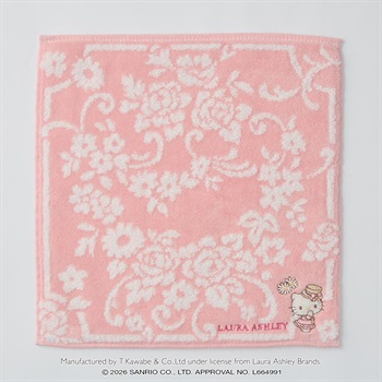 Laura Ashley(ローラ アシュレイ) ハローキティタオル ハンカチ
