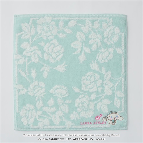 Laura Ashley(ローラ アシュレイ) シナモロール　タオル(ミドリ-フリー)