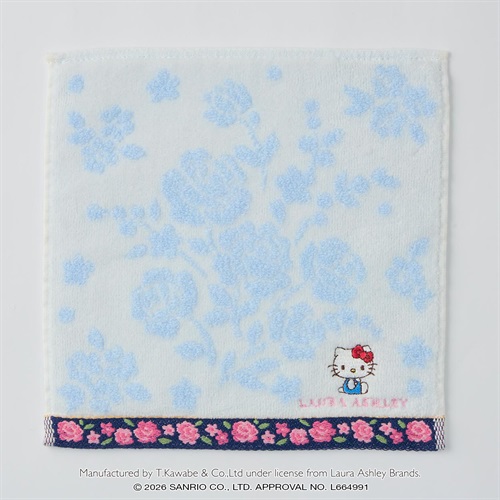 Laura Ashley(ローラ アシュレイ) ハローキティ ミニタオルハンカチ
