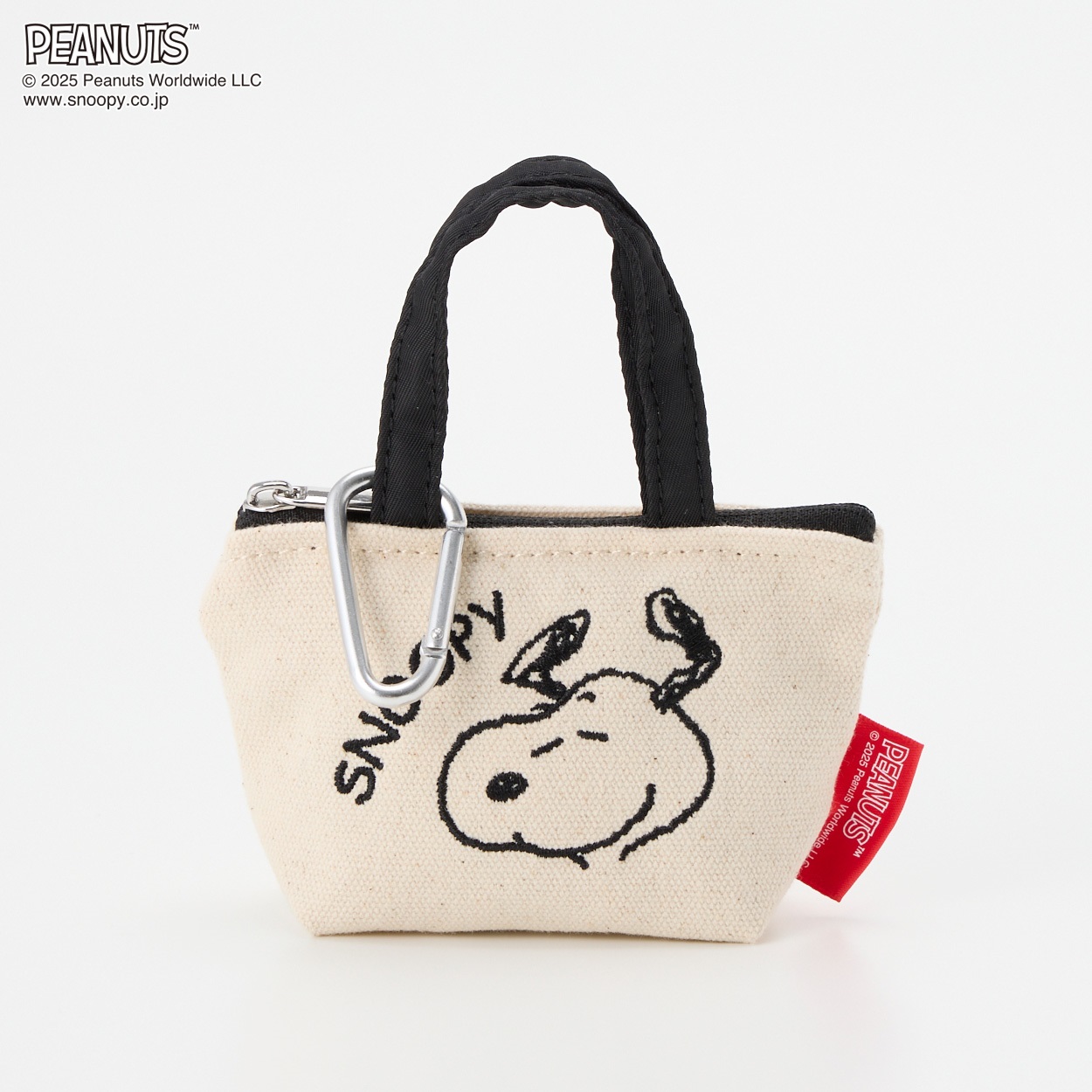 スヌーピー キャンバスポーチチャーム | イオンスタイルオンライン