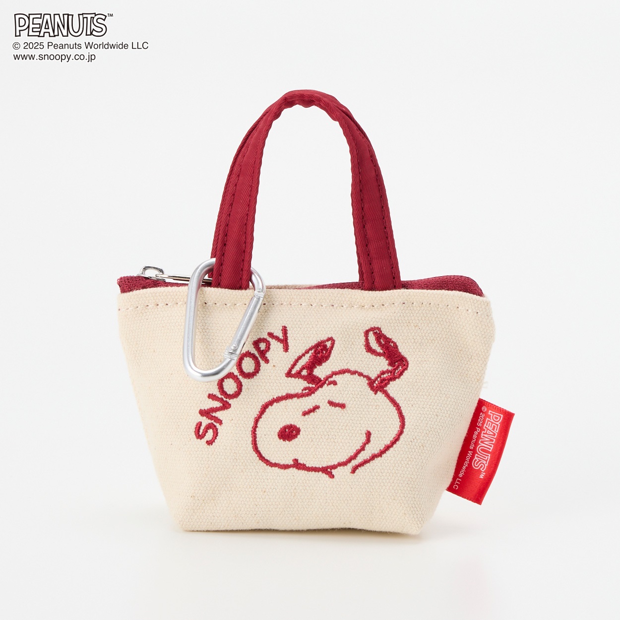 スヌーピー キャンバスポーチチャーム | イオンスタイルオンライン