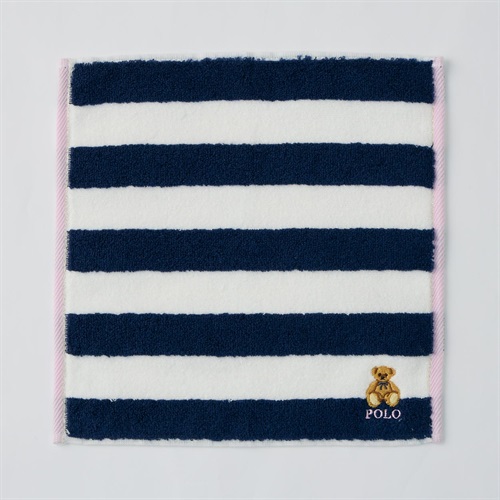 POLO BRITISH COUNTRY SPIRIT(ポロ・ビーシーエス) ボーダーハンカチ5610 ユニセックス(コイアオ-フリー)