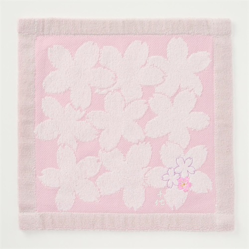 宇野千代 タオル刺繍