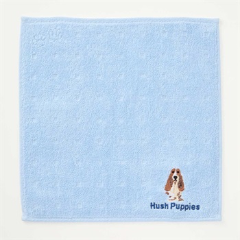 Hush Puppies(ハッシュパピー) タオル無地(アオ-フリー)