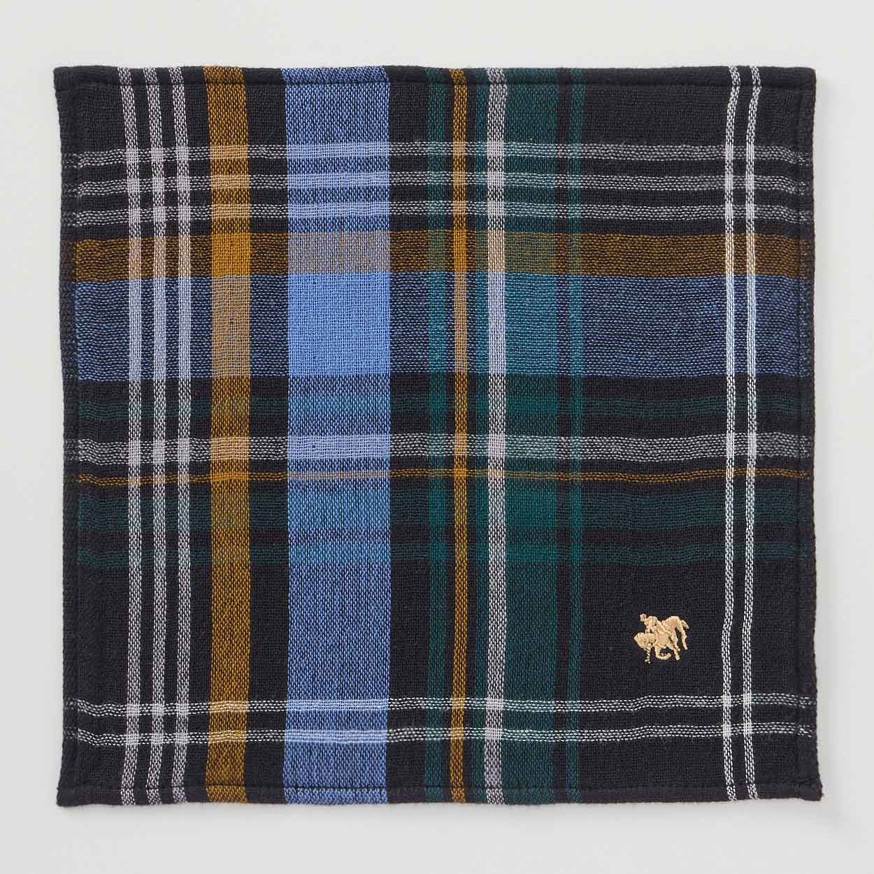 POLO BRITISH COUNTRY SPIRIT(ポロ・ビーシーエス) 箱入りタオルハンカチ(クロ-フリー)