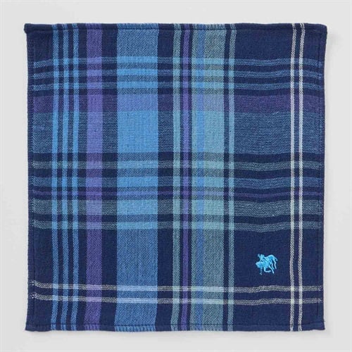 POLO BRITISH COUNTRY SPIRIT(ポロ・ビーシーエス) 箱入りタオルハンカチ(アオ-フリー)