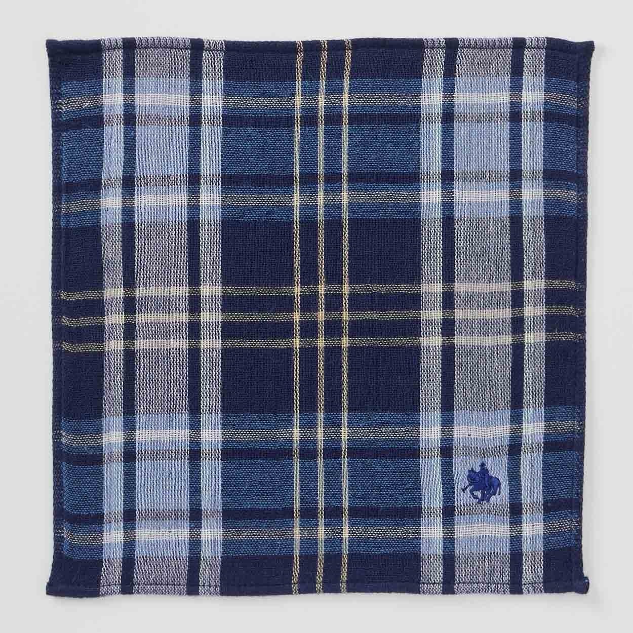 POLO BRITISH COUNTRY SPIRIT(ポロ・ビーシーエス) 箱入りタオルハンカチ(Ａコイアオ-フリー)