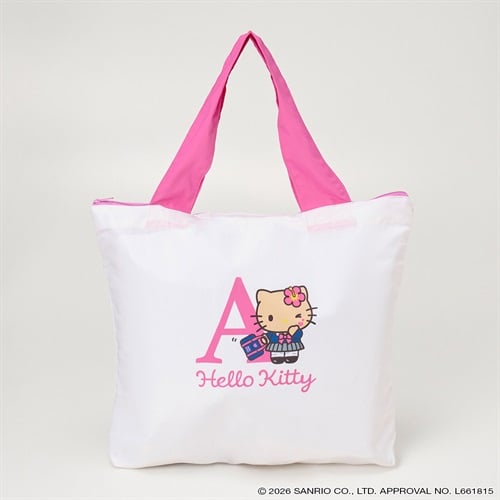 サンリオキャラクターズ イニシャルエコバッグ(A-フリー)