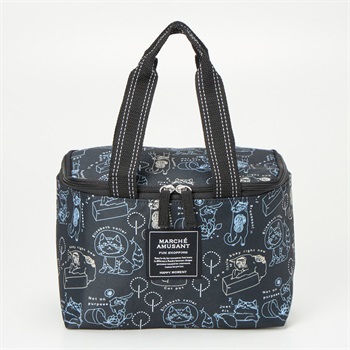 保冷スクエアランチテサゲ(クロ-フリー)