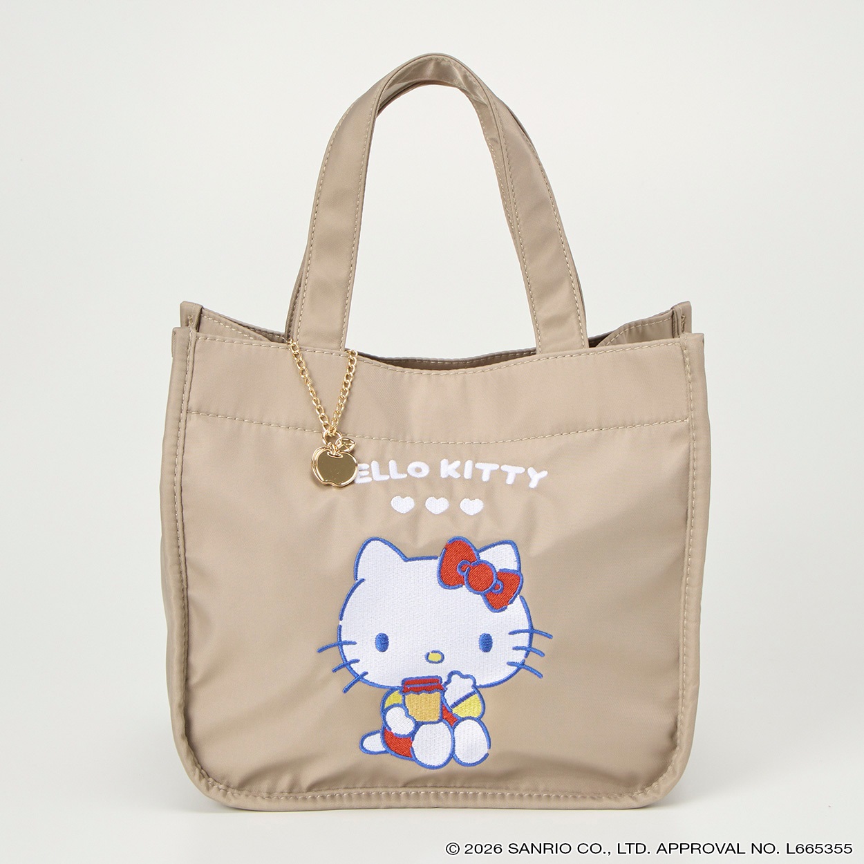 サンリオキャラクターズ ハローキティ 刺繍ロゴミニトート | イオン