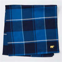 Gベア ハンカチ 大チェック メンズ Golden Bear(ゴールデンベア)(コイアオ-フリー)