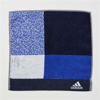 adidas ブラウン チェック柄 タオル adidas(アディダス) アディダス タオル ブロック メンズ