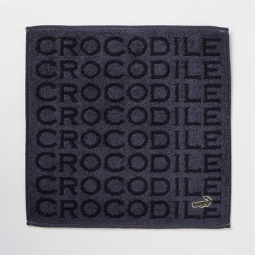 CROCODILE(クロコダイル) タオルロゴ メンズ(クロ-フリー)