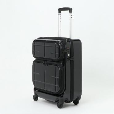 J8106 新品未使用品 AEON イオン　ジッパーキャリーケース Smoove スムーブ  ブラック　簡易クリーニング済【リユースのサカイ柏店】 参考価格14,080円 LCC対応ジッパーキャリーケース Smoove(スムーブ) S 機内持込可