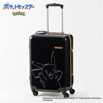 ポケモン(Pokemon) ピカチュウ キャリーケース S(クロ-S)