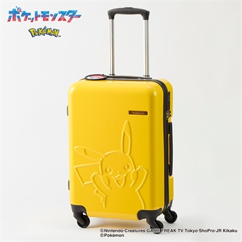 ポケモン(Pokemon) ピカチュウ キャリーケース S(キイロ-S)