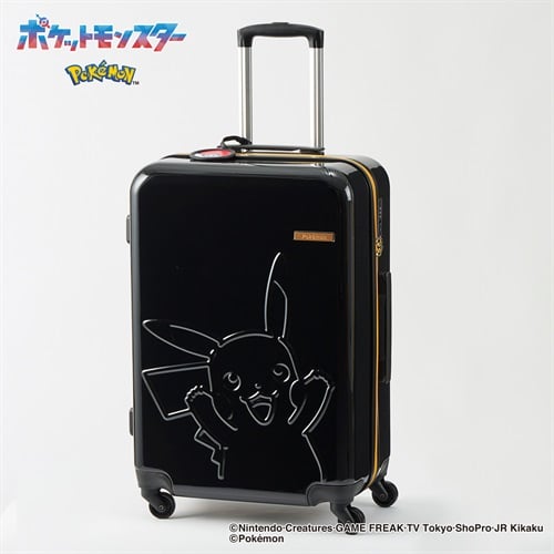 ポケモン(Pokémon) ピカチュウ キャリーケース M(クロ-M)