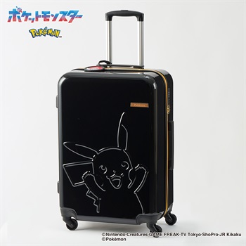 ポケモン(Pokemon) ピカチュウ キャリーケース M(クロ-M)