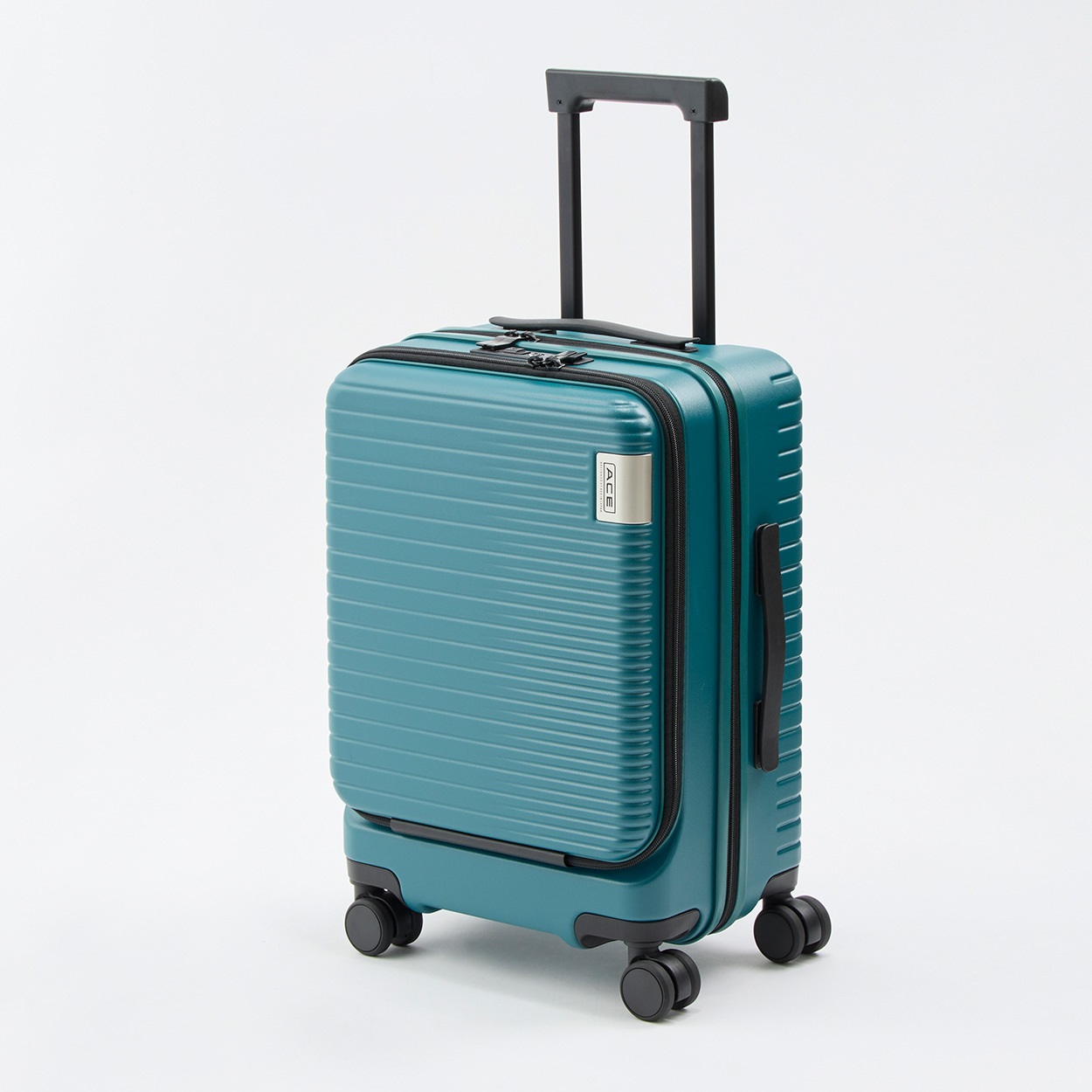 ACE(エース)DBYフロントオープン静音キャスタージッパーキャリーケース