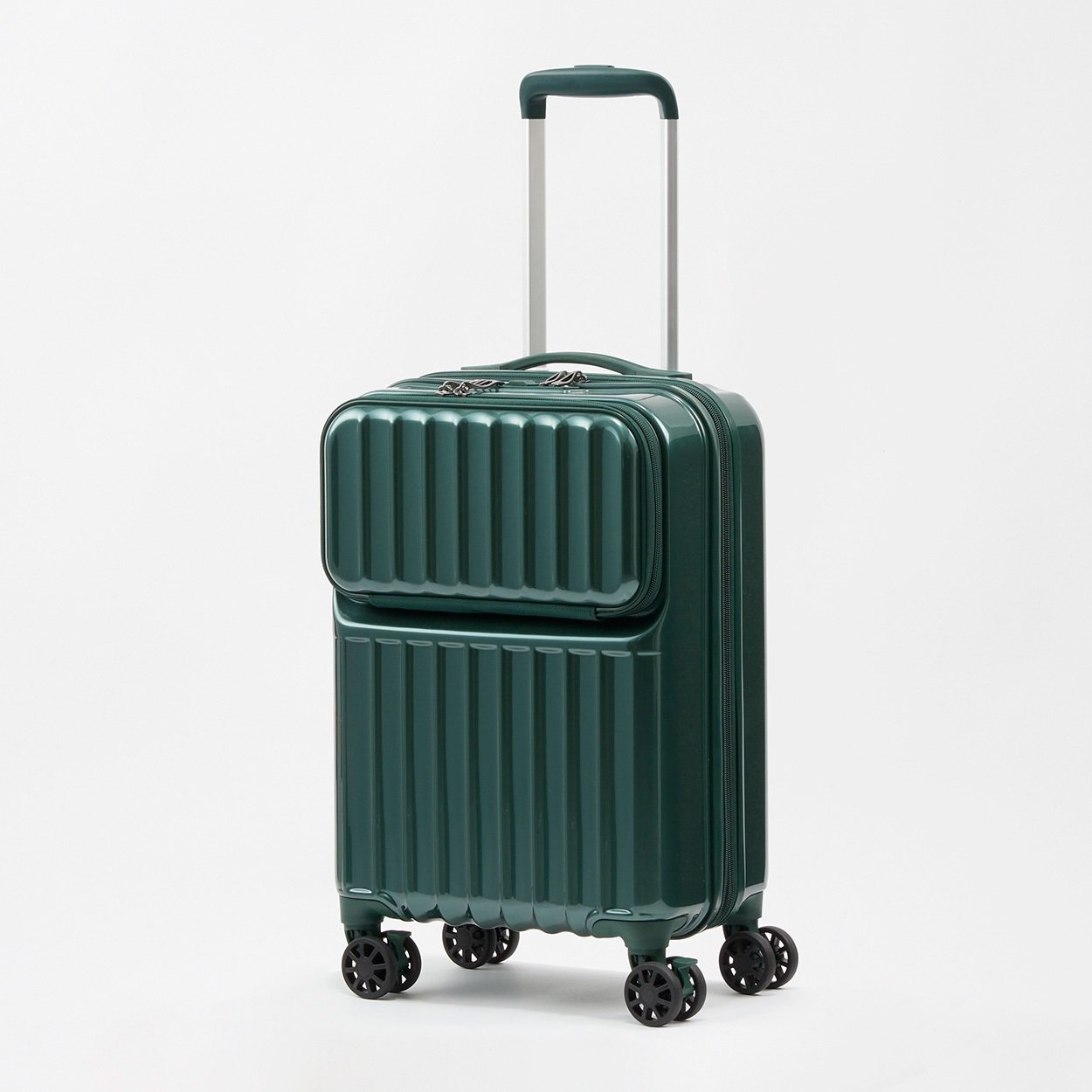 【新品未使用】 トップバリュ キャリーケース スーツケース フロントポケット S トップバリュ(TOPVALU) フロントポケット軽量ジッパーS | イオン