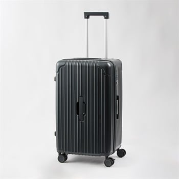 トップバリュ(TOPVALU) 100周年 トランク型ジッパーキャリー(チャコ－ルグレ－-62CM)