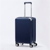 トップバリュ(TOPVALU) Sサイズ 拡張ファスナー付き軽量ジッパーキャリー(コイアオ-S)