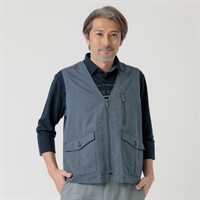 TOROY(トロイ) TOROY メッシュ切替ベスト メンズ(コイアオ-M)